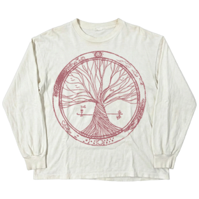 Circle of Life L/S Tee - White - Front