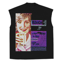 Cough Syrup Sleeveless Tee - Black - Front
