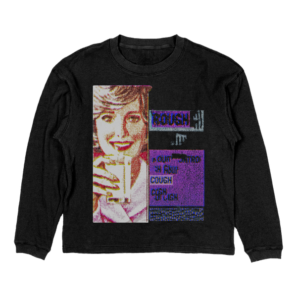 Cough Syrup Thermal - Black - Front