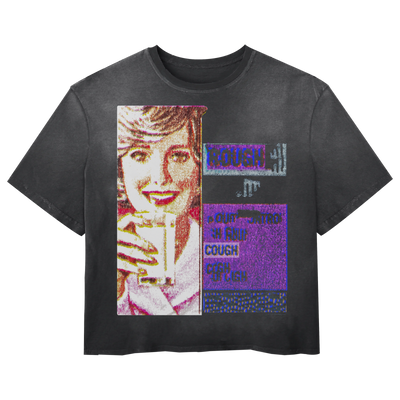 Cough Syrup Tee - Black - Front