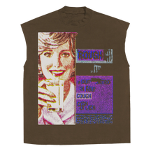Cough Syrup Sleeveless Tee - Brown - Front