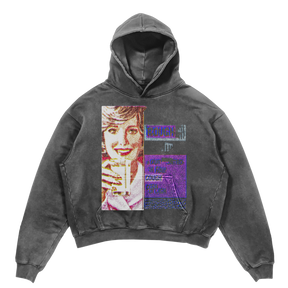 Cough Syrup Hoodie - Grey - Front