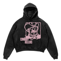 Cowboy Hoodie - Black - Front