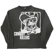 Cowboy L/S Tee - Black - Front