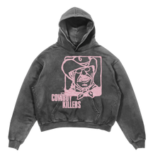 Cowboy Hoodie - Grey - Front