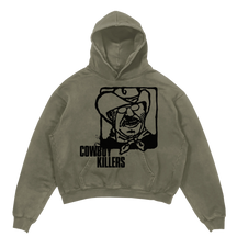 Cowboy Hoodie - Olive - Front