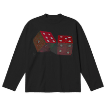 Dice Baggy L/S Tee - Black - Front