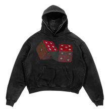 Dice Hoodie - Black - Front