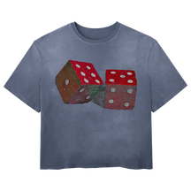 Dice Tee - Blue - Front