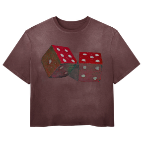 Dice Tee - Red - Front