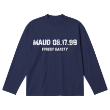 Forest Safety Baggy L/S Tee - Blue - Front