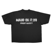 Forest Safety Drop Tee - Black - Front
