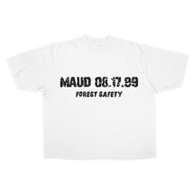 Forest Safety Drop Tee - White - Front