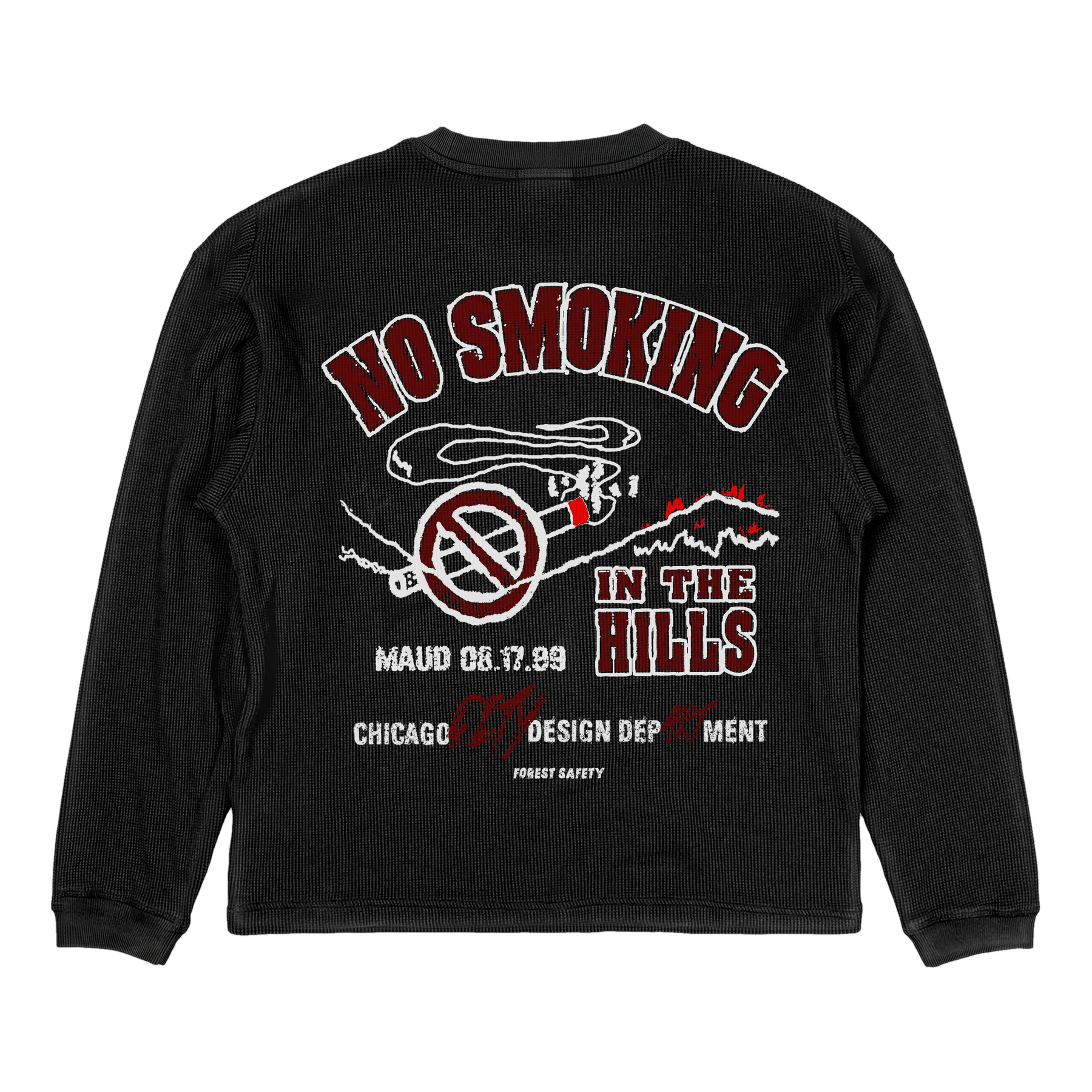 Forest Safety Thermal - Black - Back