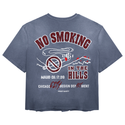 Forest Safety Tee - Blue - Back