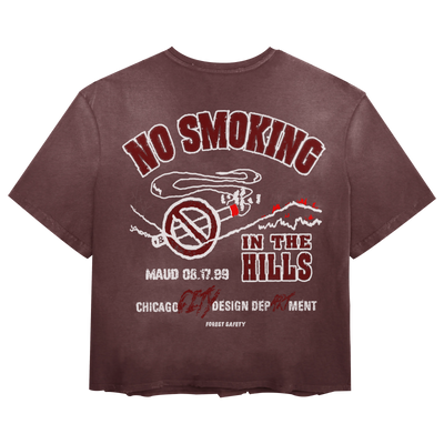 Forest Safety Tee - Red - Back