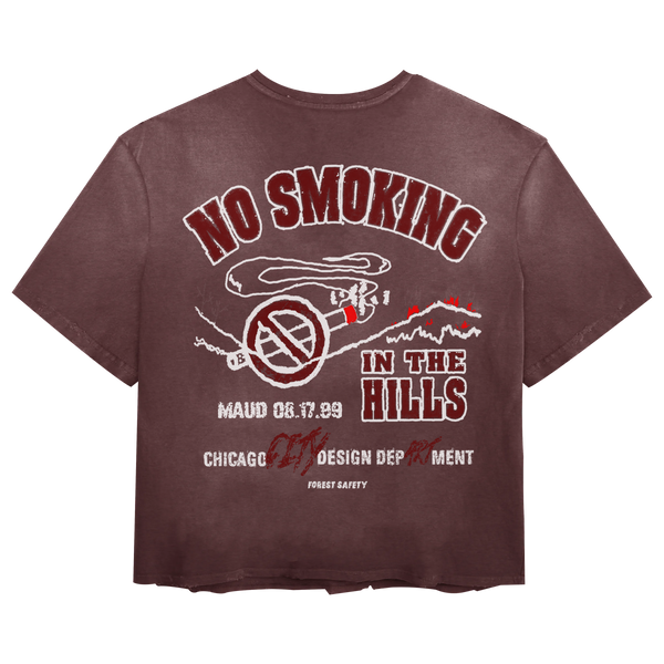 Forest Safety Tee - Red - Back