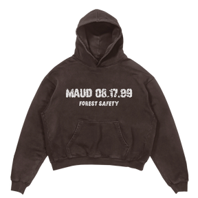 Forest Safety Hoodie - Brown - Front