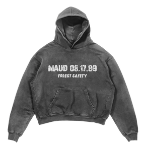 Forest Safety Hoodie - Grey - Front