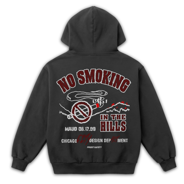 Forest Safety Zip Up - Grey - Back