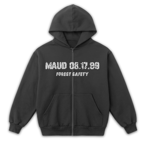 Forest Safety Zip Up - Grey - Front