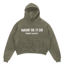 Forest Safety Hoodie - Olive - Front