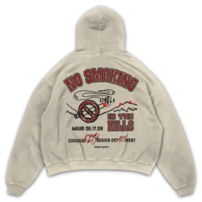 Forest Safety Hoodie - Sand - Back