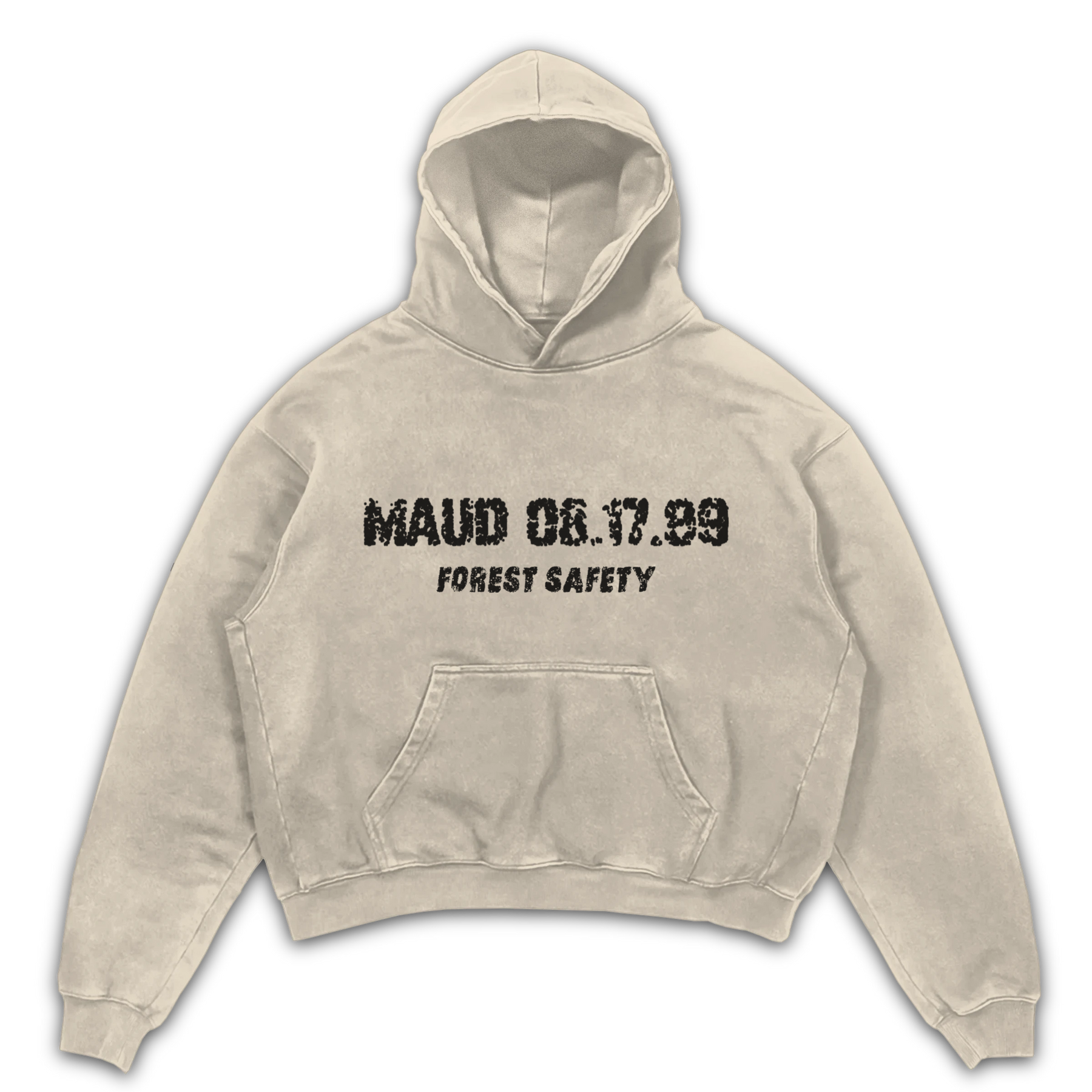 Forest Safety Hoodie - Sand - Front