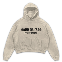 Forest Safety Hoodie - Sand - Front