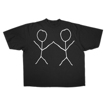 Friends Drop Tee - Black - Front