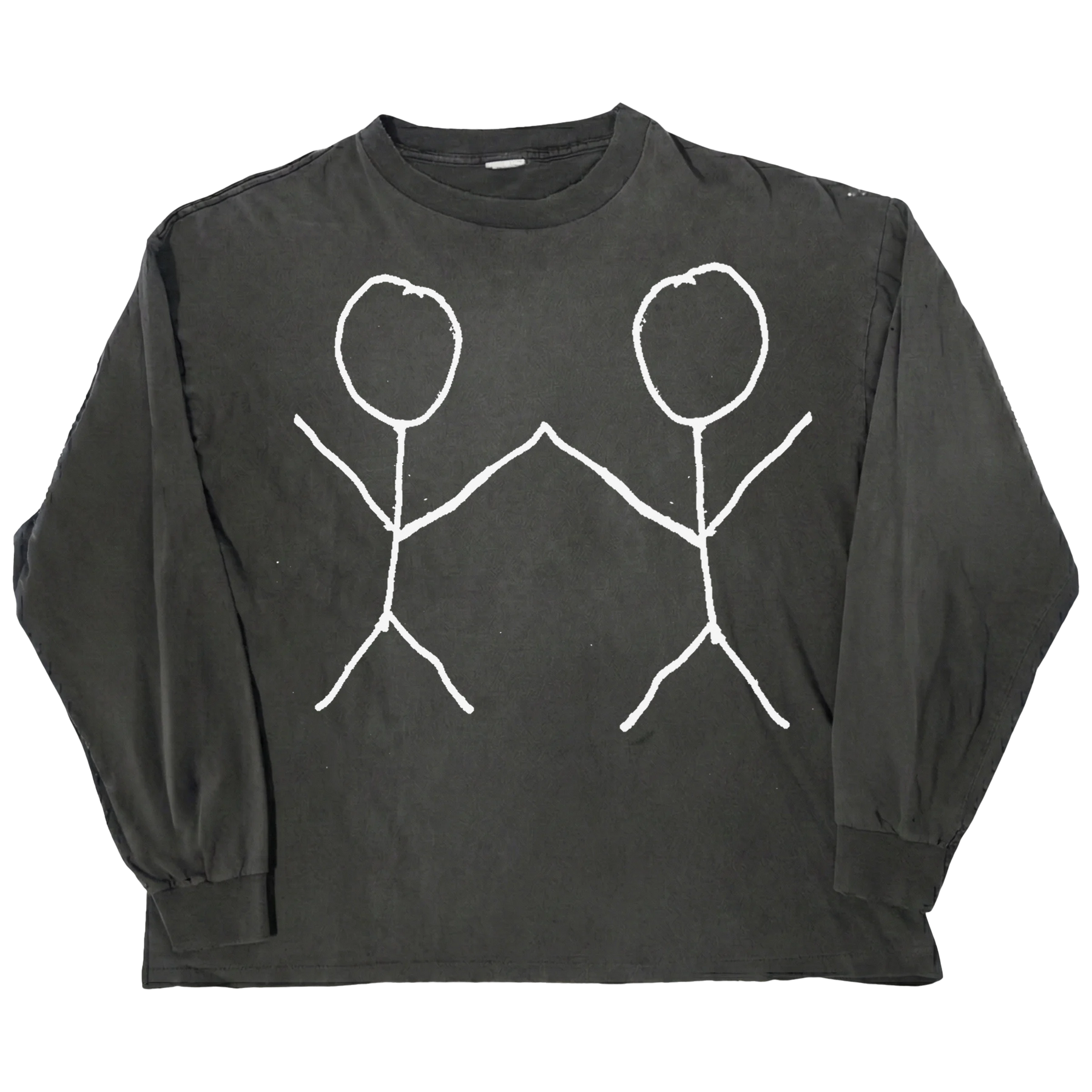 Friends L/S Tee - Black - Front