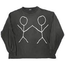 Friends L/S Tee - Black - Front