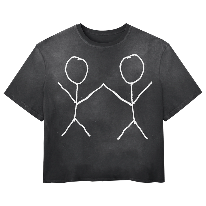 Friends Tee - Black - Front