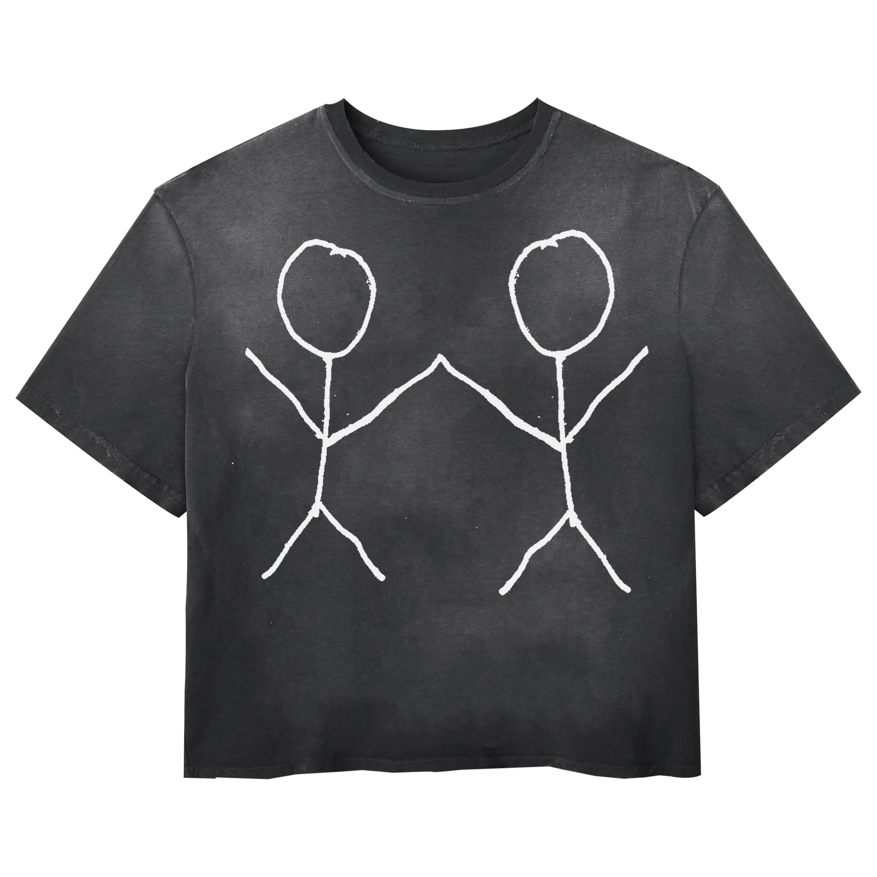 Friends Tee - Black - Front
