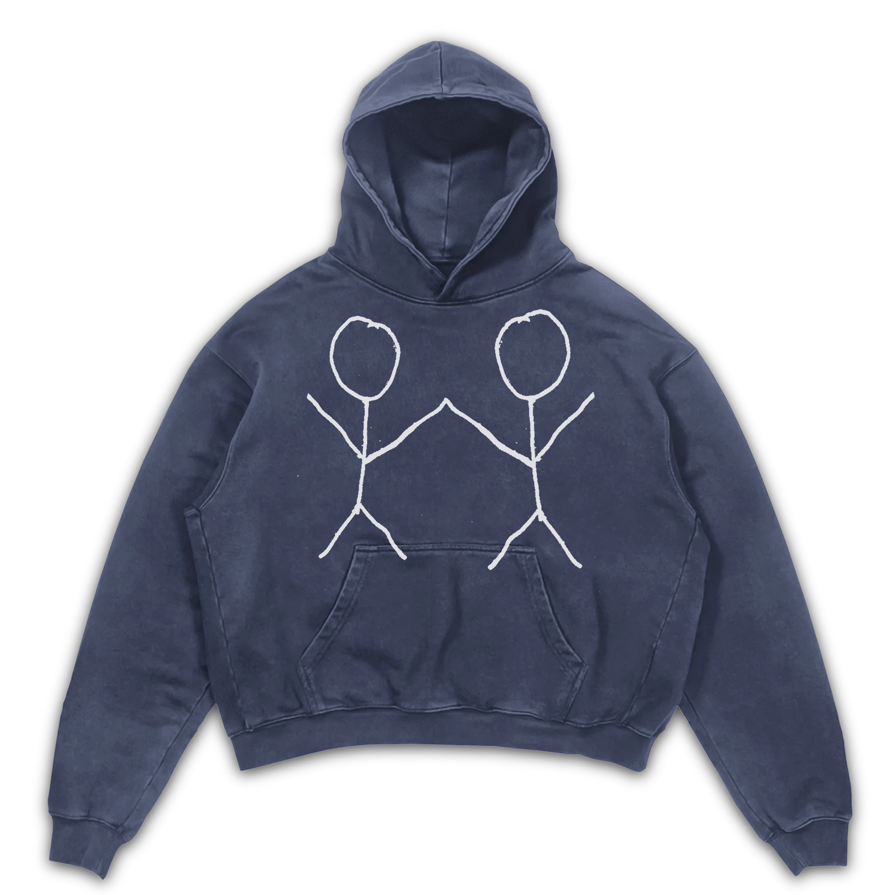 Friends Hoodie - Blue - Front