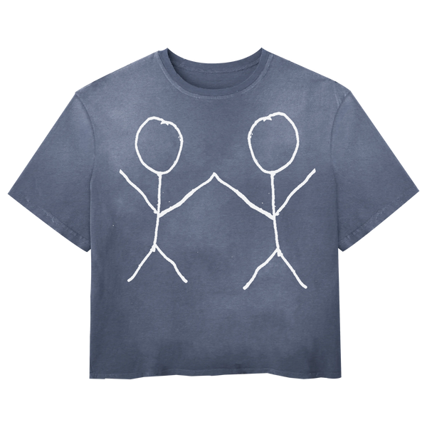 Friends Tee - Blue - Front