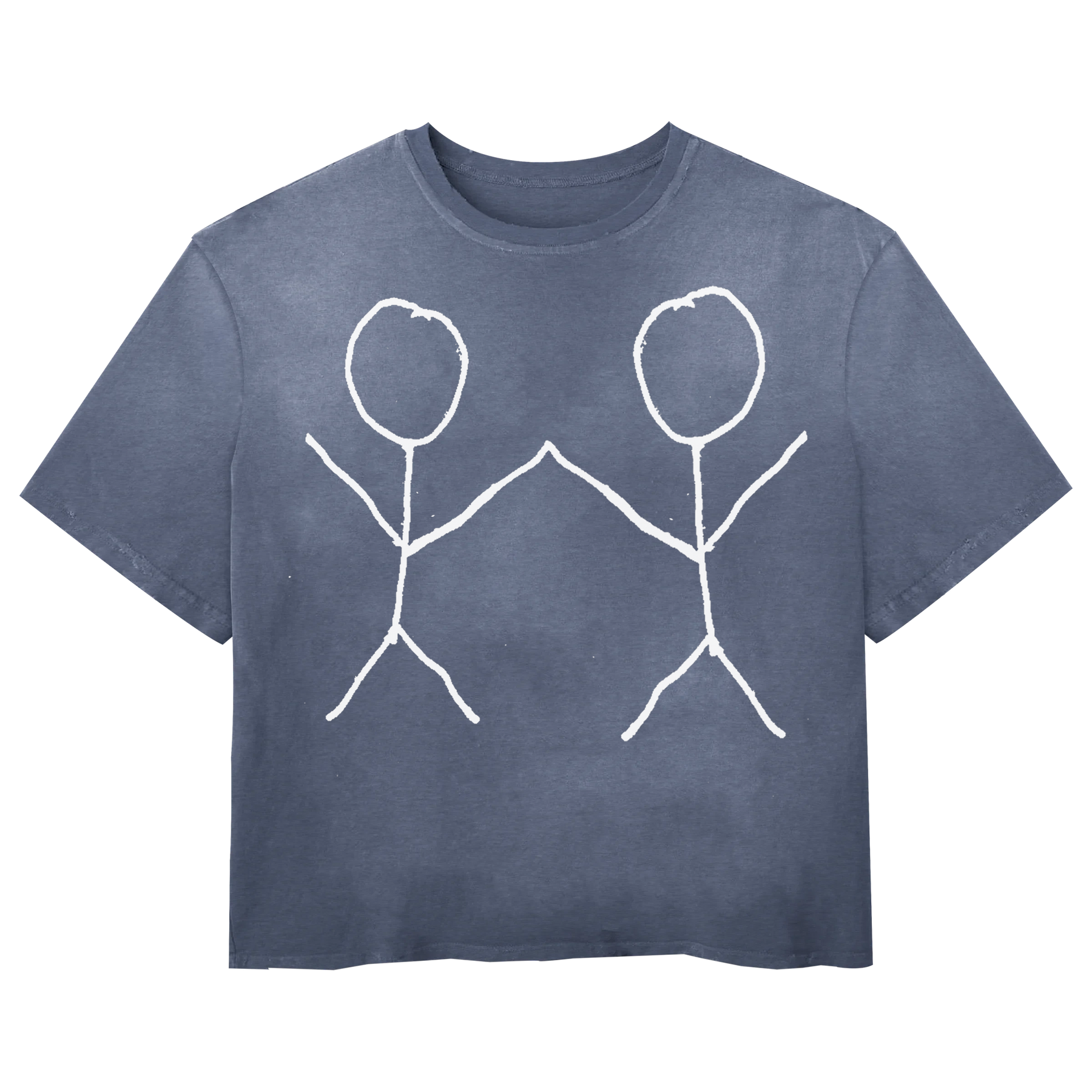 Friends Tee - Blue - Front
