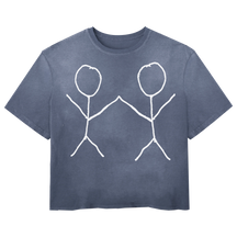 Friends Tee - Blue - Front