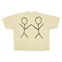 Friends Drop Tee - Cream - Front
