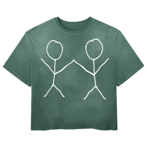 Friends Tee - Green - Front