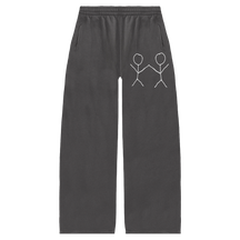 Friends Baggy Sweatpants - Grey - Front