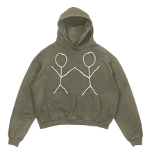 Friends Hoodie - Olive - Front