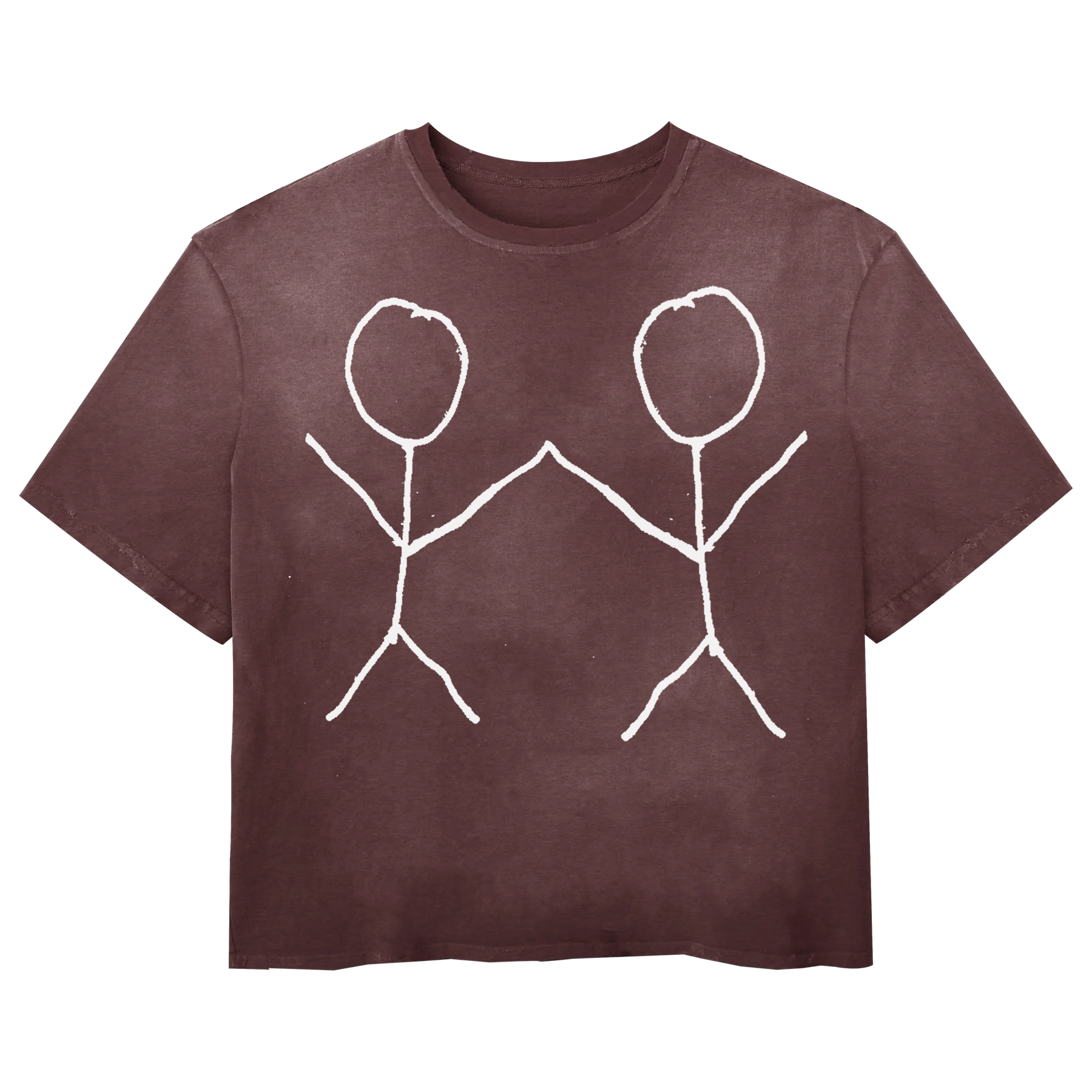 Friends Tee - Red - Front