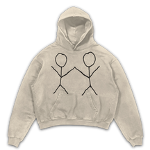 Friends Hoodie - Sand - Front