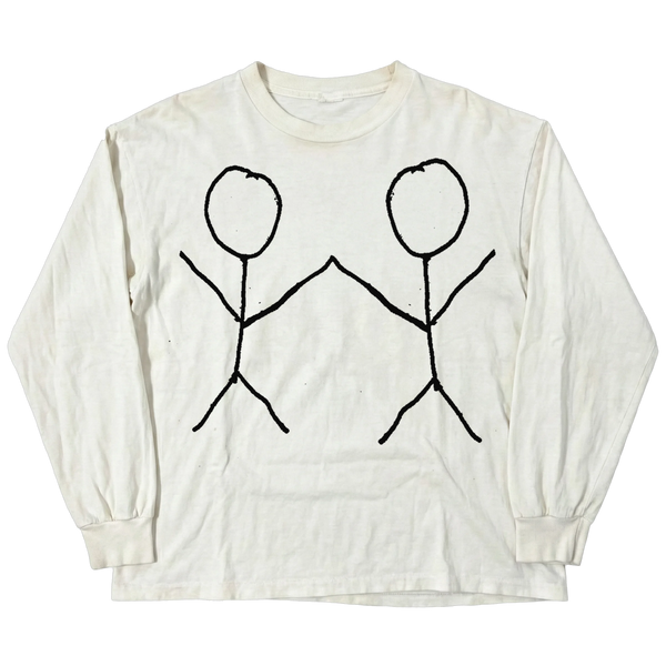Friends L/S Tee - White - Front