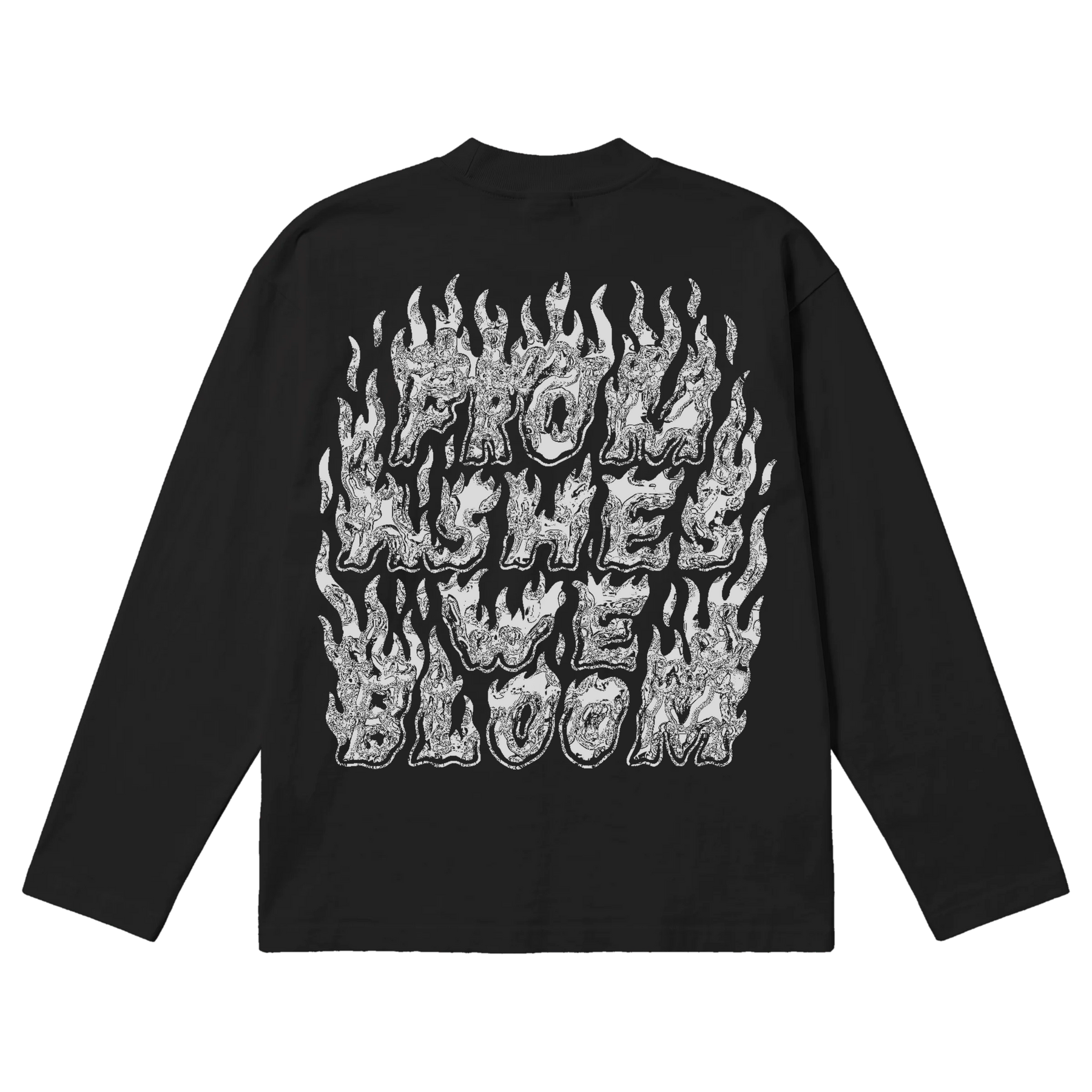 From Ashes Baggy L/S Tee - Black - Back