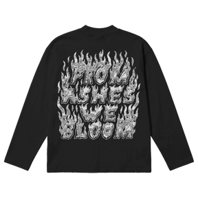 From Ashes Baggy L/S Tee - Black - Back