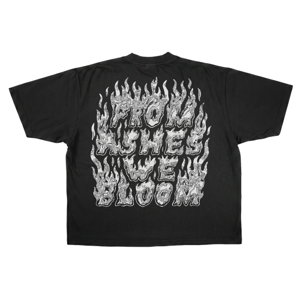 From Ashes Drop Tee - Black - Back