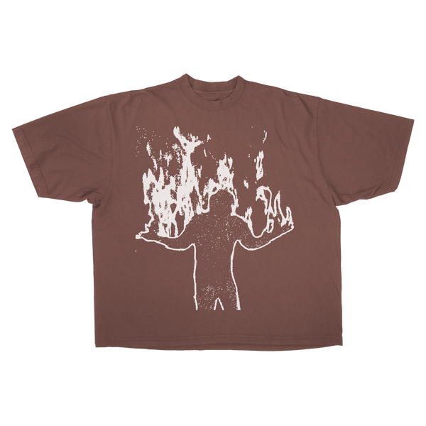 From Ashes Drop Tee - Mocha - Front