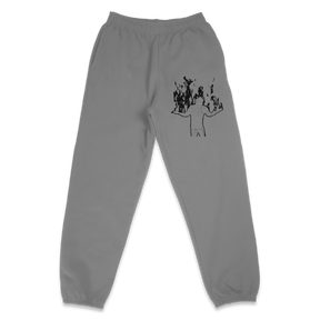 From Ashes Sweatpants - Grey - Front